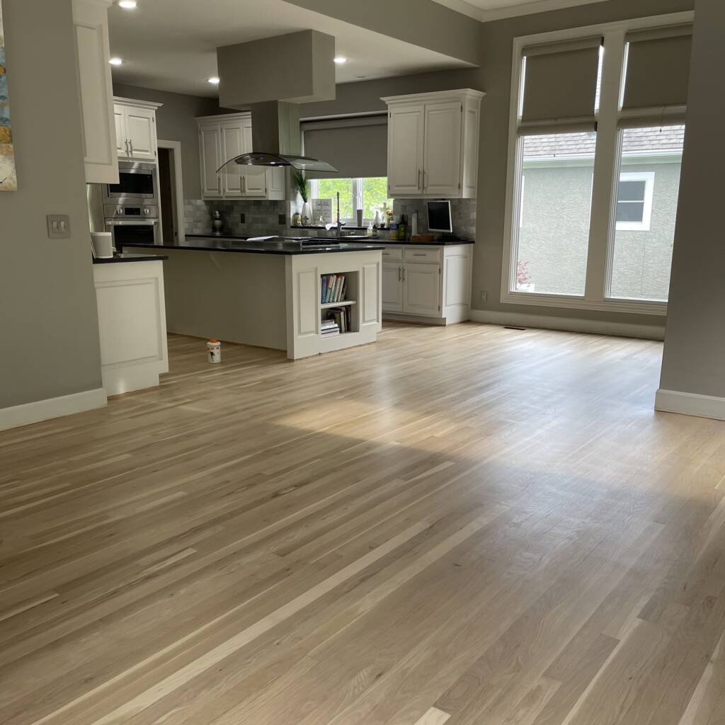 hardwood floor repair before refinishing Kansas City
