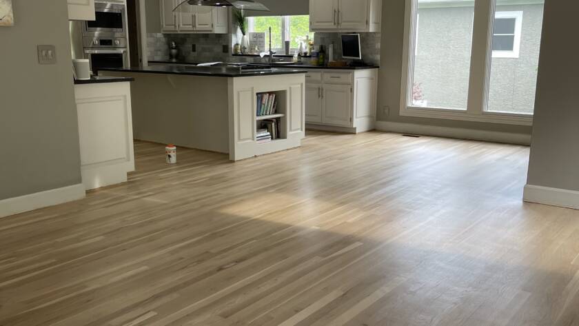 hardwood floor repair before refinishing Kansas City
