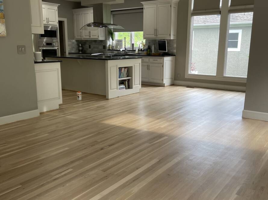 hardwood floor repair before refinishing Kansas City