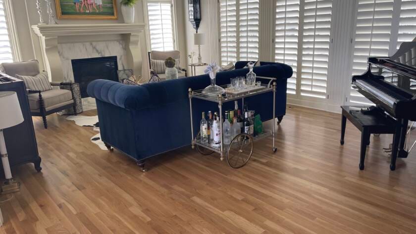 hardwood floor buffing and polishing Kansas City